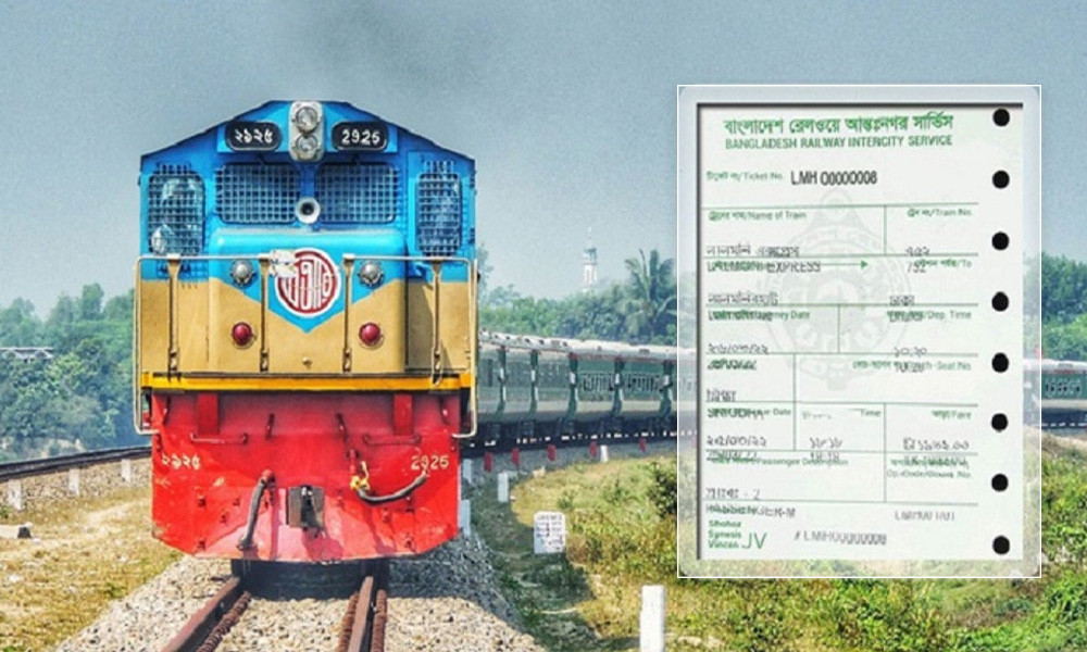 ফিরতি ঈদযাত্রা: আজ বিক্রি হবে ৩ জুনের ট্রেনের টিকিট