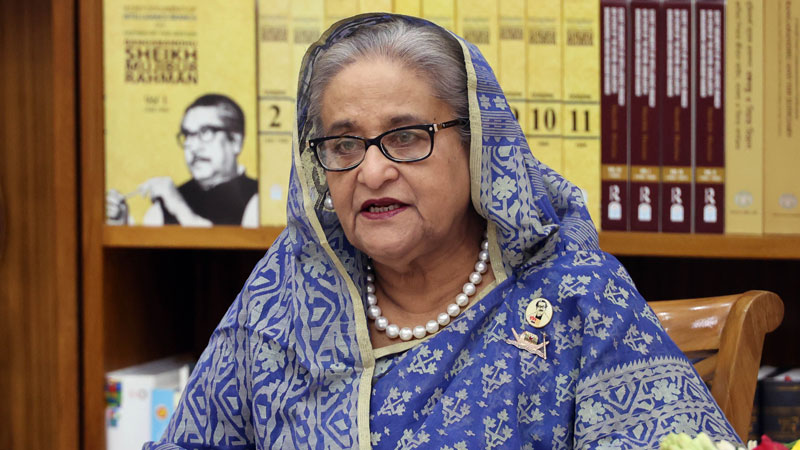 সংবাদ সম্মেলনে প্রধানমন্ত্রী  ‘রিজার্ভ নিয়ে দুশ্চিন্তার কোনো কারণ নেই’