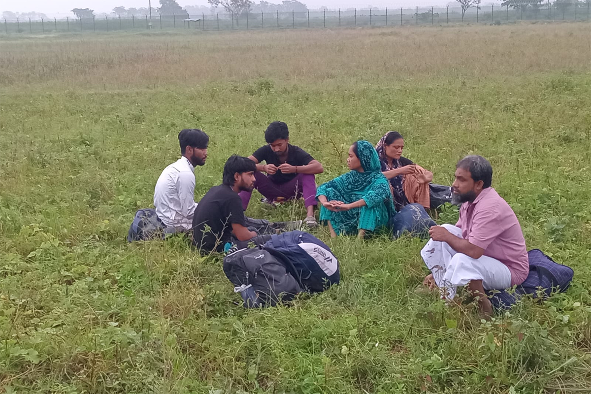 মহেশপুর সীমান্তে বিএসএফের পুশইনের চেষ্টা, বিজিবির প্রতিহত