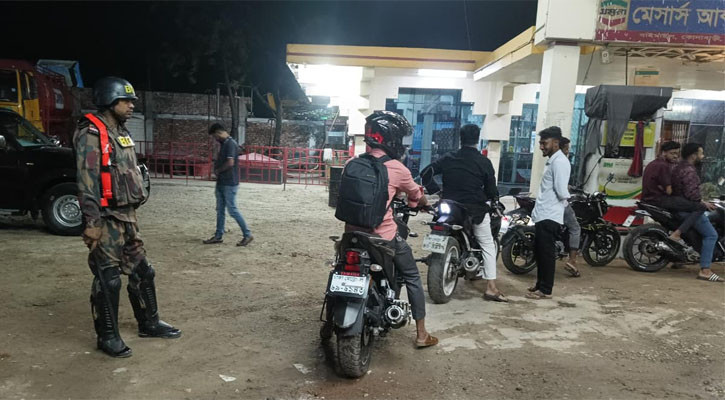 গাজীপুরে ফিলিং স্টেশন থেকে ৩৪ হাজার লিটার তেল জব্দ