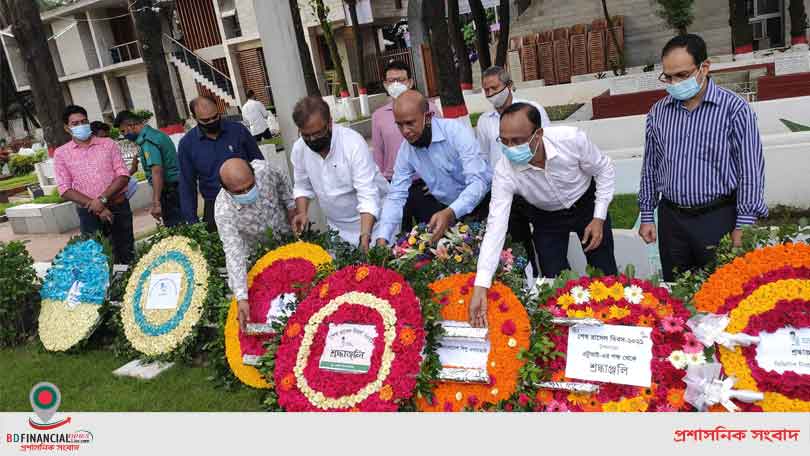 শেখ রাসেল দিবসে সংস্কৃতি বিষয়ক মন্ত্রণালয়ের শ্রদ্ধা নিবেদন