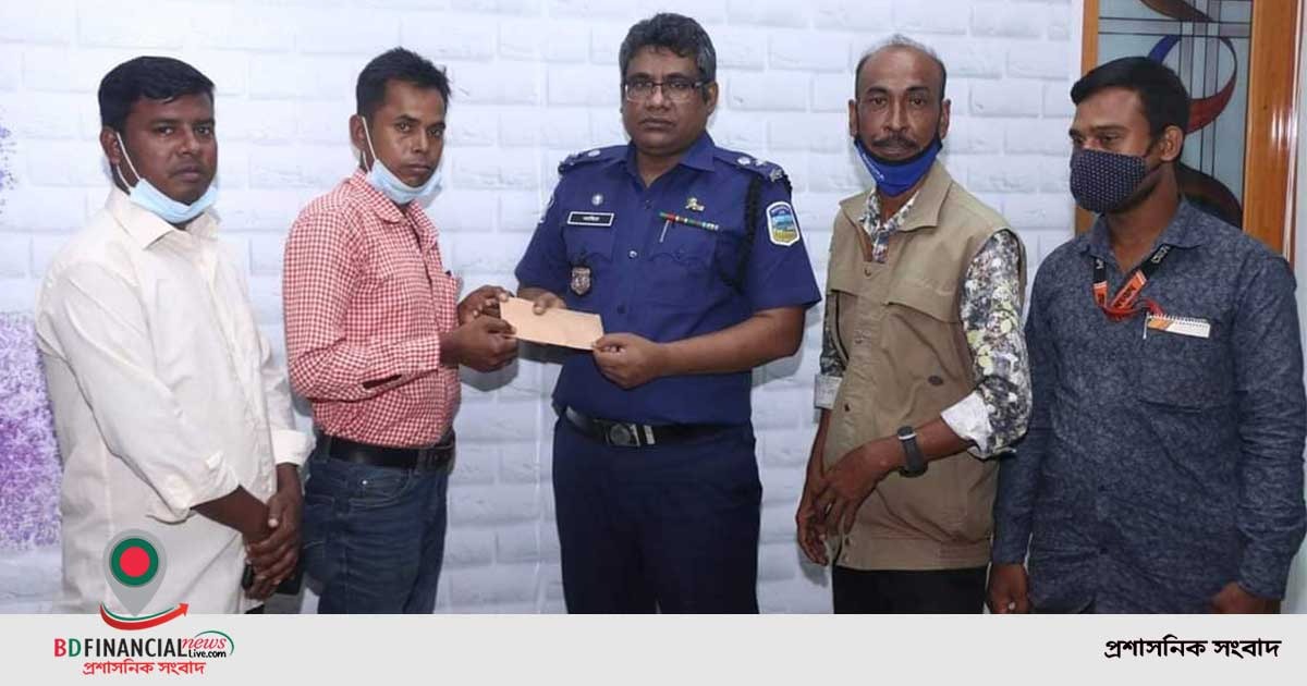 ফটো সাংবাদিক শান্তর পাশে দাড়ালেন জামালপুরের  পুলিশ সুপার