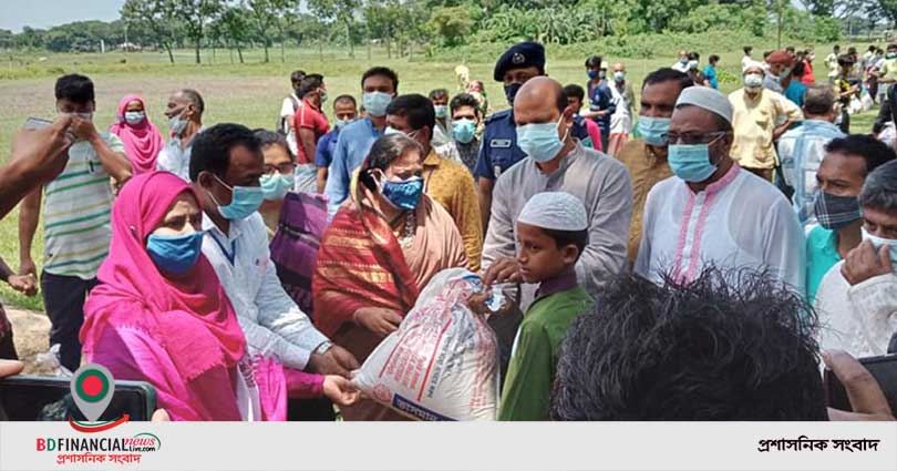 কিশোরগঞ্জে অসহায়দের পাশে সৈয়দা জাকিয়া নূর লিপি এমপি