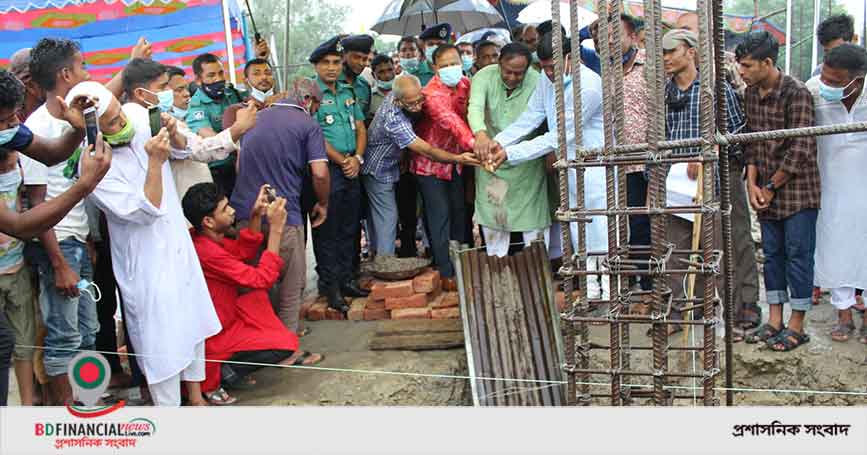 মানবতার বন্ধনে এতিমখানা ও হেফজখানার ভিত্তিপ্রস্তর স্থাপন