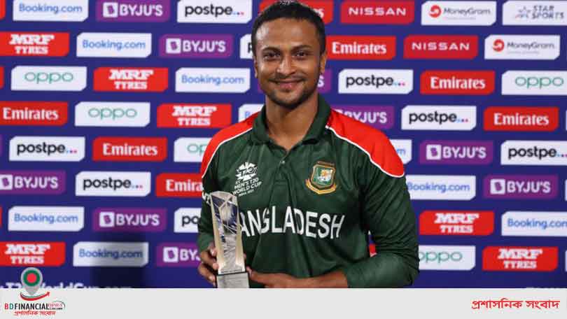 যে রেকর্ডে সবাইকে ছাড়িয়ে সাকিব