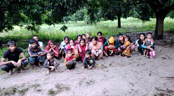 বৃষ্টির মধ্যেই চাঁপাইনবাবগঞ্জ সীমান্ত দিয়ে ২০ জনকে পুশ ইন