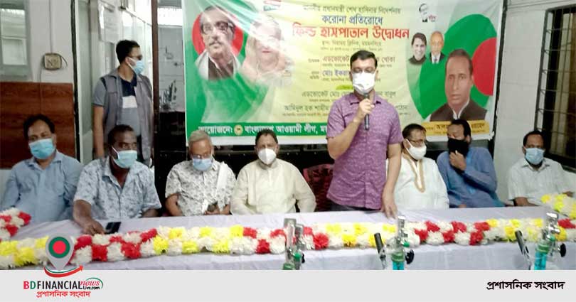 করোনার রোগীর চিকিৎসায় ফিল্ড হাসপাতাল উদ্বোধন করলেন মেয়র টিটু