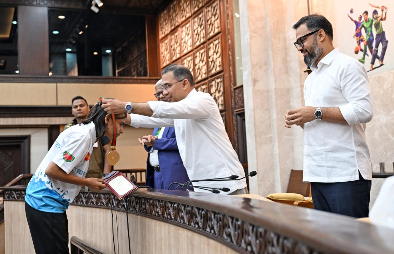 জাতীয় ক্রীড়া সম্মাননা অনুষ্ঠানে বাংলাদেশ সেনাবাহিনী দলের উজ্জ্বল সাফল্য