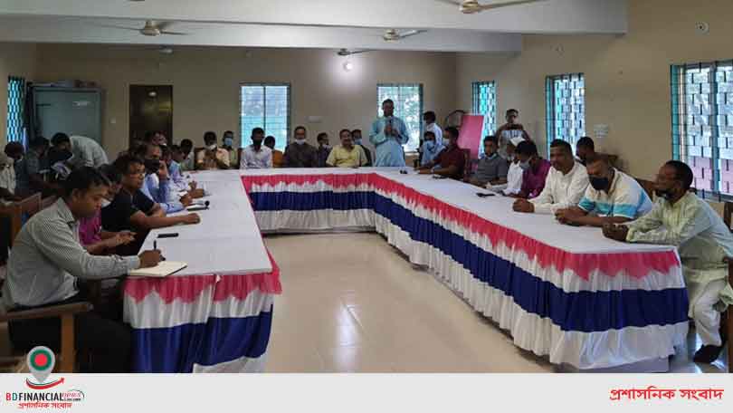 সুনামগঞ্জের তাহিরপুরে আসন্ন শারদীয় দূর্গাপুজা ২০২১ উপলক্ষে সভা অনুষ্ঠিত