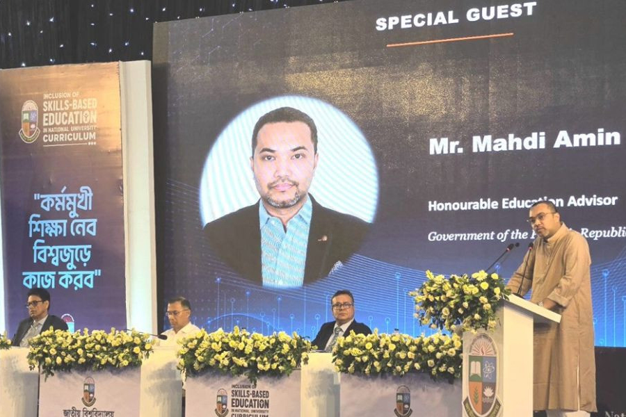 জাতীয় বিশ্ববিদ্যালয় নিয়ে প্রধানমন্ত্রীর কর্মপরিকল্পনার কথা জানালেন মাহদী আমিন