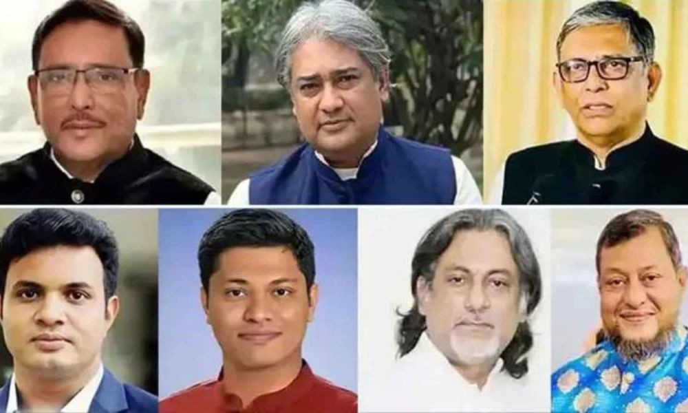 ওবায়দুল কাদেরসহ ৭ শীর্ষ নেতার মৃত্যুদণ্ড