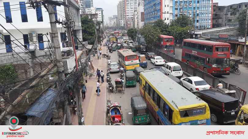 আজও দেখা যাচ্ছে রাজধানীর সড়কে তীব্র যানজট