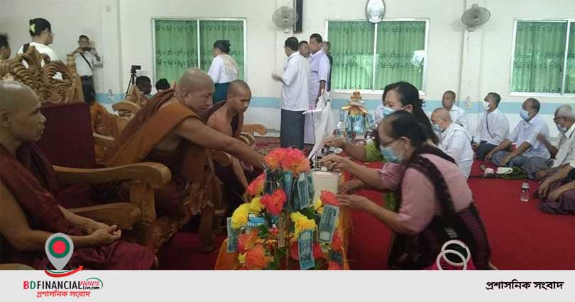 বান্দরবানে বৌদ্ধ ধর্মাবলম্বীদের মধু পূর্ণিমা পালিত