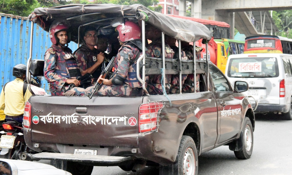 ঢাকা ও আশপাশের জেলায় ১২ প্লাটুন বিজিবি মোতায়েন