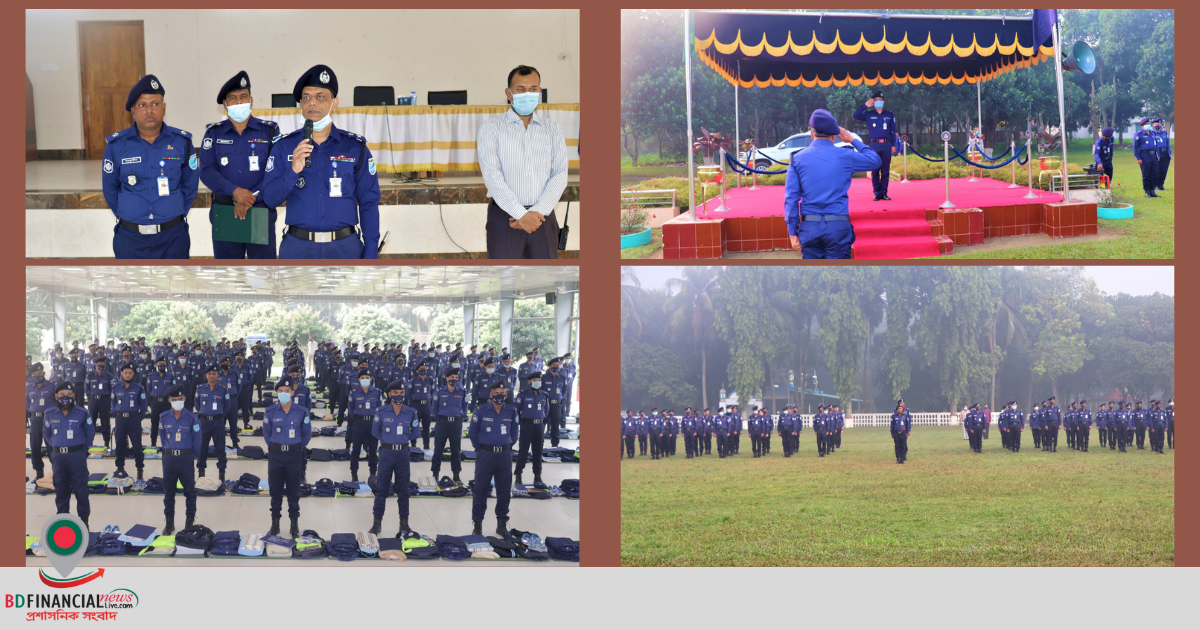 টাঙ্গাইল জেলার পুলিশ সদস্যদের কিট প্যারেড অনুষ্ঠিত