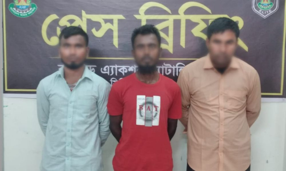 রংপুরে মাদকবিরোধী অভিযানে নারীসহ গ্রেপ্তার ৫