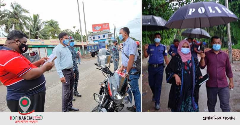 ভোলায় ভ্রাম্যমাণ আদালতের ৯৫ মামলায় ১ লাখ ২৩ হাজার টাকা জরিমানা
