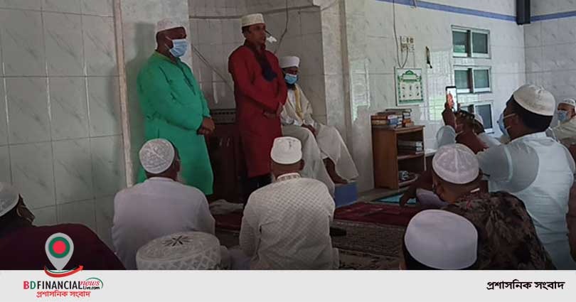 গাজীপুরের কাপাসিয়ায় করোনা ও আইনশৃঙ্খলা রক্ষায় পুলিশের মসজিদ ভিত্তিক প্রচারণা