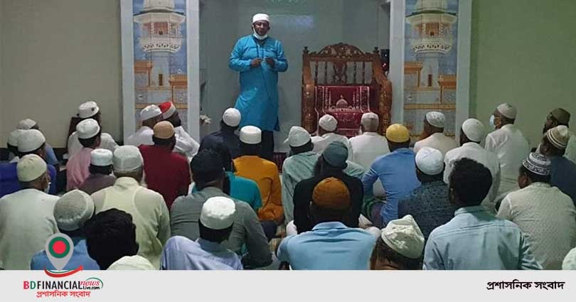 নরসিংদীতে জেলা পুলিশের করোনা সচেতনতায় মসজিদ ভিত্তিক প্রচারণা