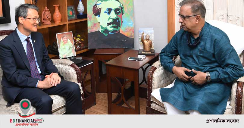 সংস্কৃতি প্রতিমন্ত্রীর সঙ্গে দক্ষিণ কোরিয়ার রাষ্ট্রদূতের সাক্ষাৎ