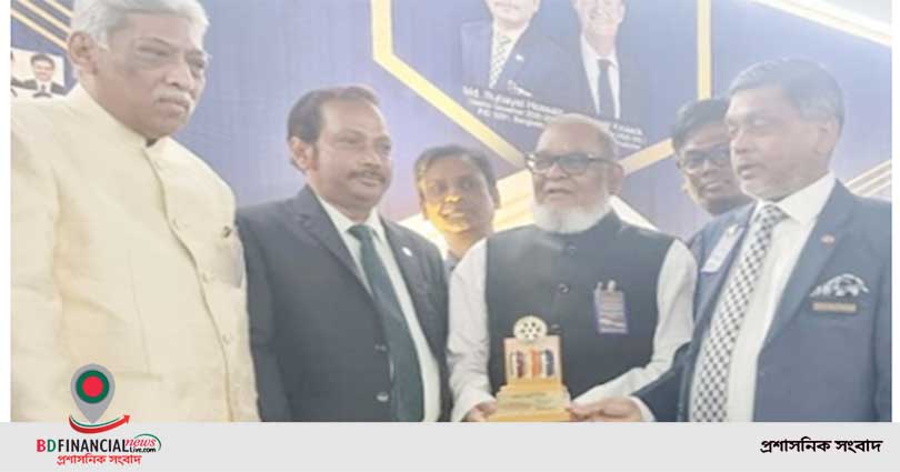 রোটারি দেশের দুর্গম এলাকার মানুষের পাশে দাড়িয়েছে : মুক্তিযুদ্ধ বিষয়কমন্ত্রী