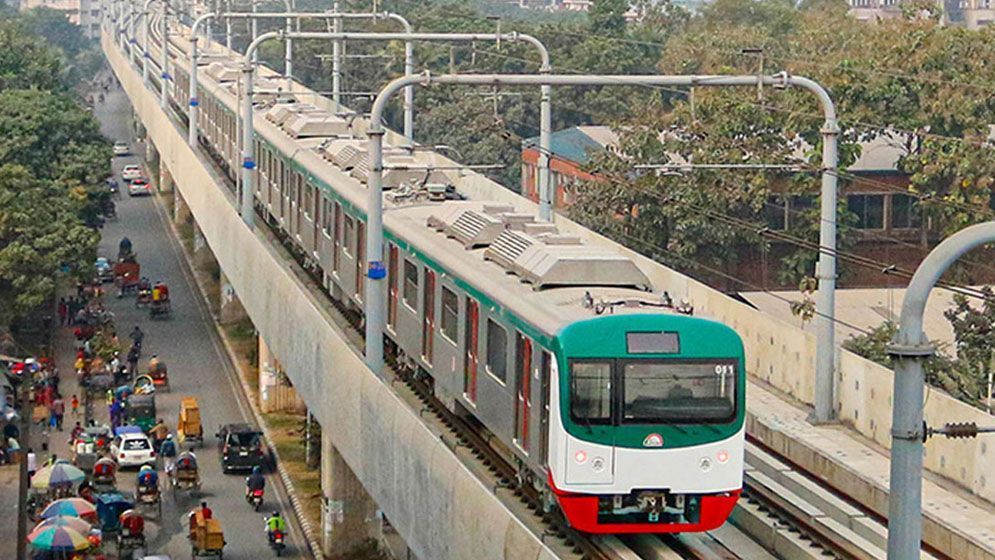 মেট্রো রেল চলাচলের নতুন সময়সূচি প্রকাশ
