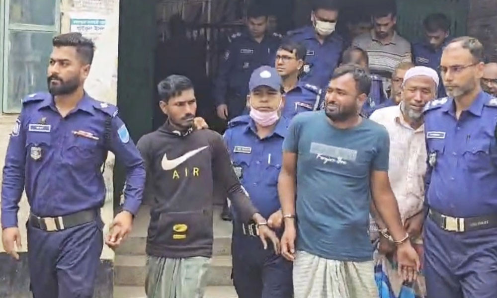 ধর্ষণের পর কিশোরী হত্যা : ৭ আসামির ৮ দিনের রিমান্ড মঞ্জুর