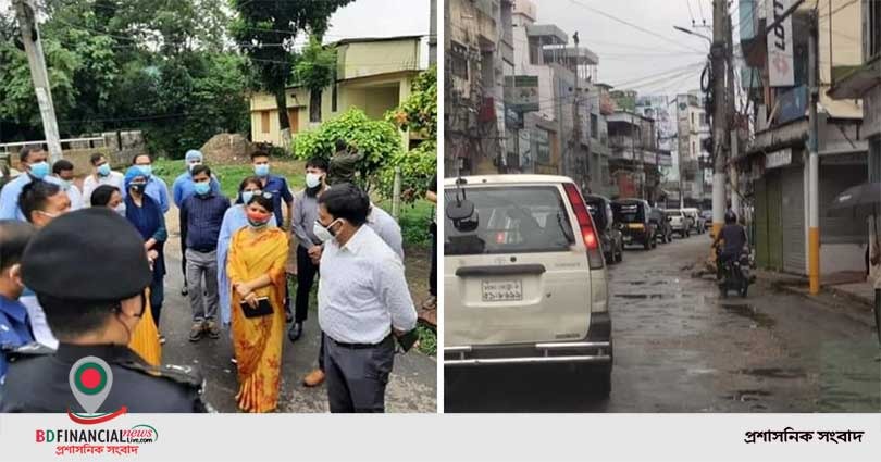 চলছে প্রথম দিনের লকডাউন,মৌলভীবাজারে কঠোর অবস্থানে প্রশাসন!