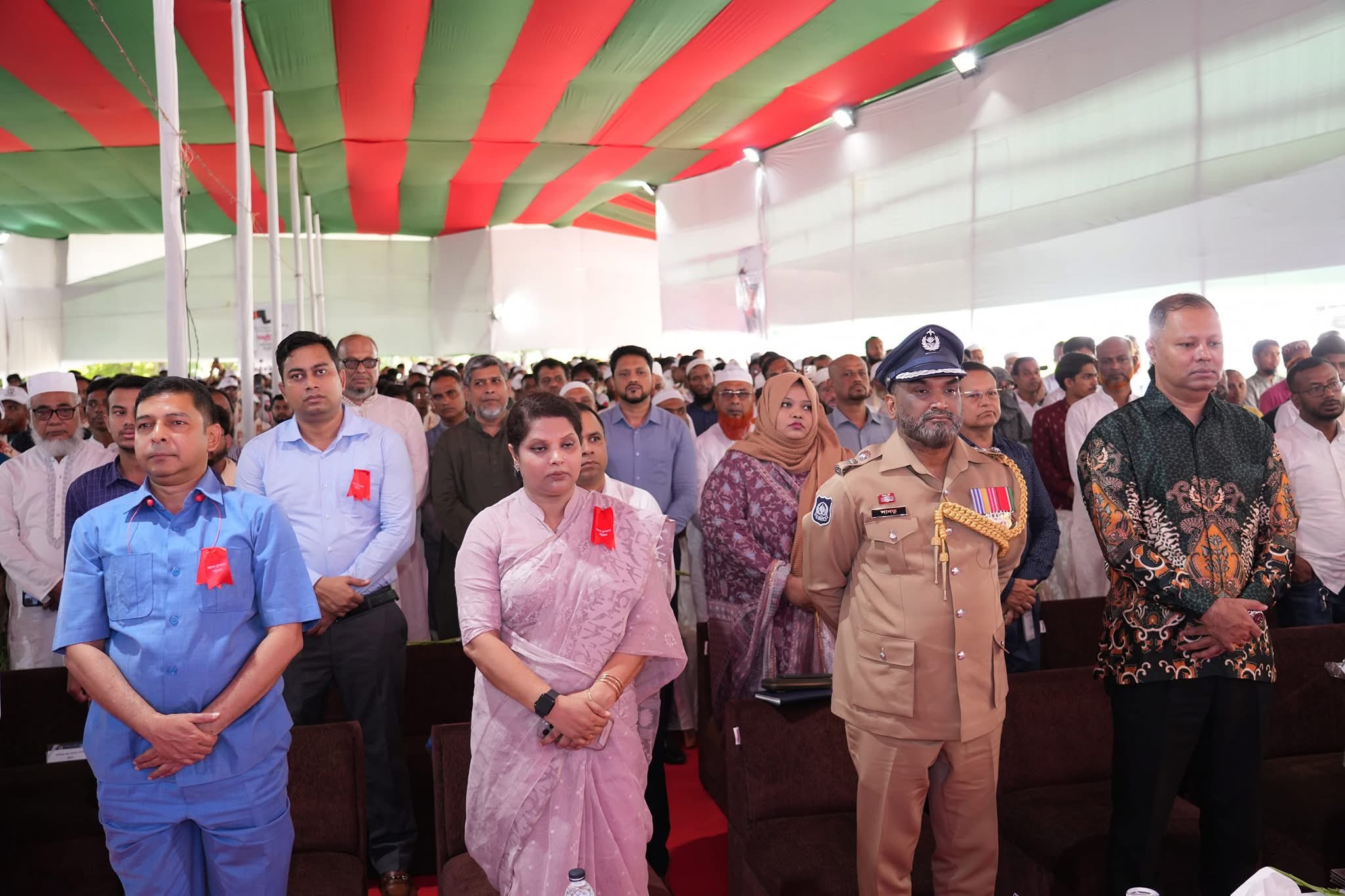 জুলাই ২৪ এর শহিদ পরিবার ও আহত যোদ্ধাদের সংবর্ধনা