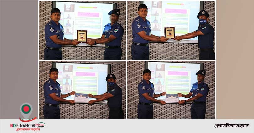 খুলনা জেলা পুলিশের মাসিক অপরাধ পর্যালোচনা সভা অনুষ্ঠিত