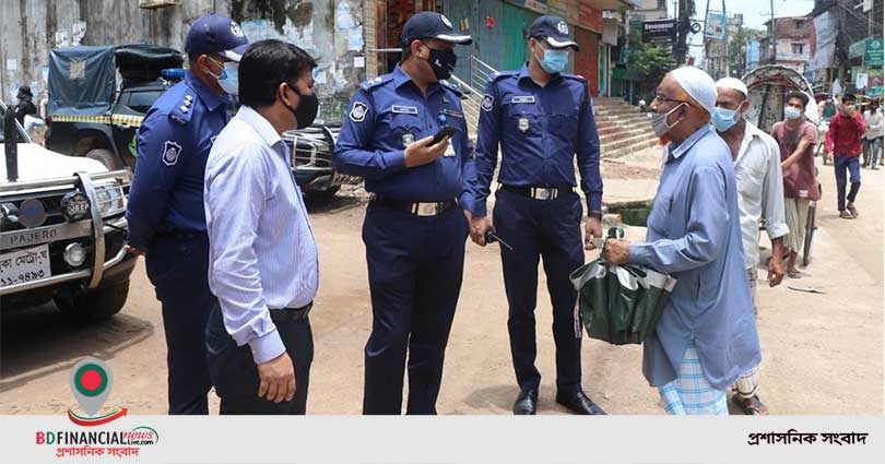 বিধিনিষেধ বাস্তবায়নে সক্রিয় ভূমিকায় কক্সবাজার জেলা পুলিশ