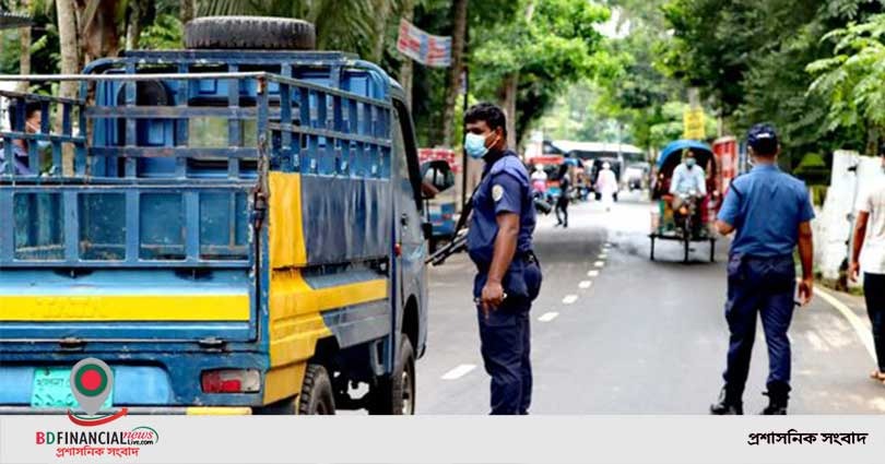 আইন বহির্ভূত  যান চলাচল ঠেকাতে তৎপর পিরোজপুর জেলা পুলিশ
