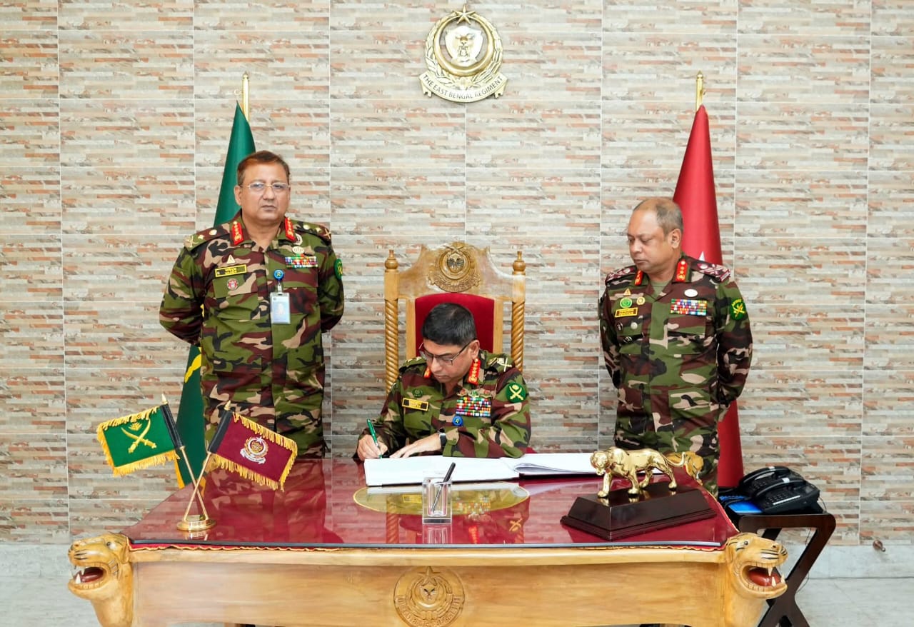 ইস্ট বেঙ্গল রেজিমেন্টের ৩৮তম বাৎসরিক অধিনায়ক সম্মেলন-২০২৫ অনুষ্ঠিত