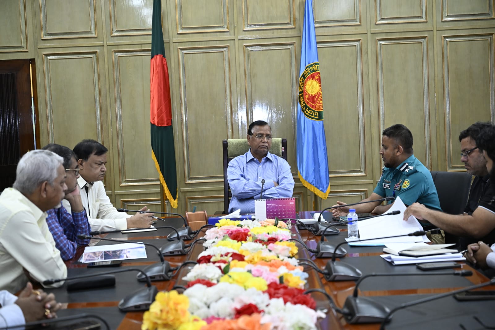 বাদামতলীর অবৈধ পার্কিং উচ্ছেদের নির্দেশ ডিএসসিসি প্রশাসকের