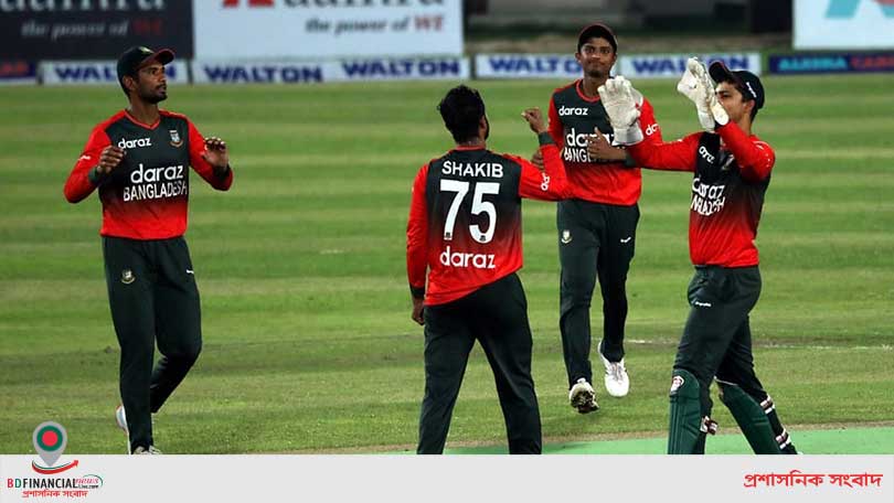 দ্বিতীয় টি-টোয়েন্টিতে ৫ রানে টাইগারদের জয়