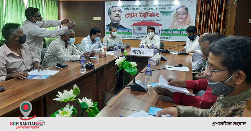 বাগেরহাটে ৬‘শ ৪৫ জন ভূমিহীন পাচ্ছেন দুই শতক জমিসহ পাকা ঘর