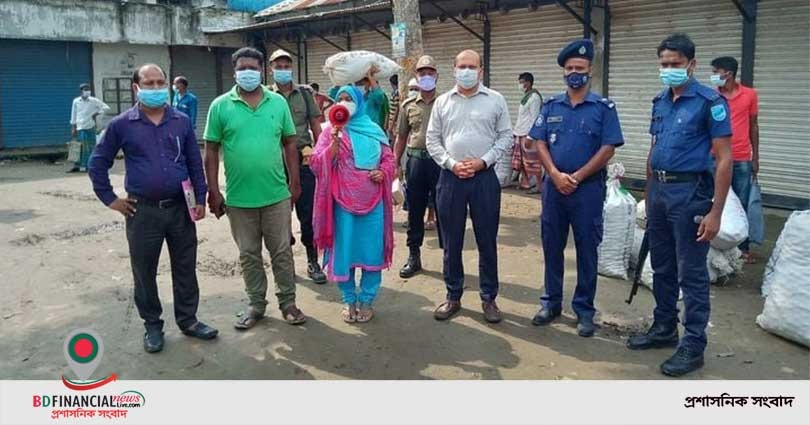 লকডাউন বাস্তবায়নে রাজবাড়ীতে সক্রিয় অবস্থানে জেলা প্রশাসন
