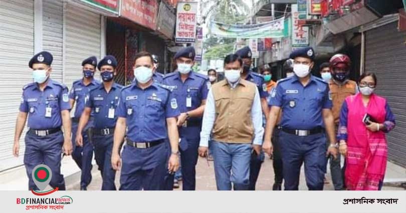 জনগণকে সুস্থ্য রাখতেই প্রশাসন কঠোর হয়ে কাজ করছে : এসপি আহমার উজ্জামান