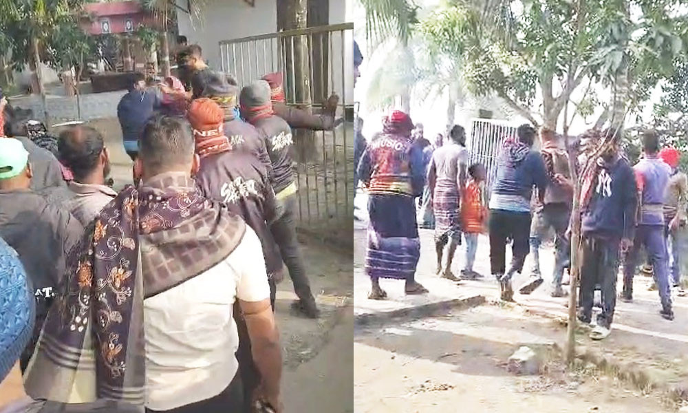 পুলিশ ফাঁড়িতে হামলা করে মাটি লুটকারীকে ছিনতাই, ২ পুলিশ সদস্য আহত