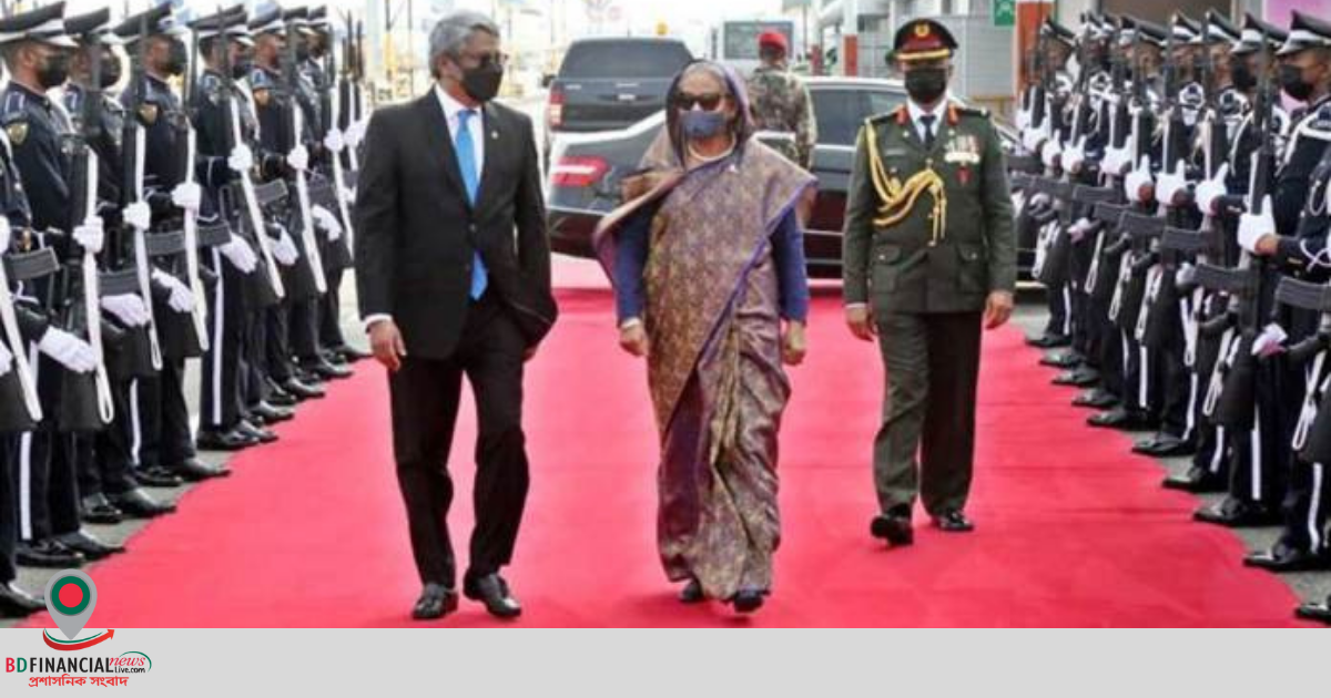 মালদ্বীপ পৌঁছেছেন প্রধানমন্ত্রী