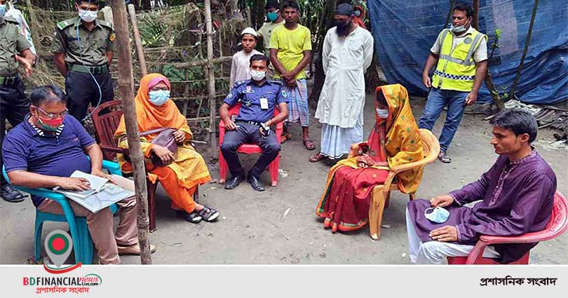 শরণখোলায় বাল্যবিয়ে বন্ধ করলেন ইউএনও