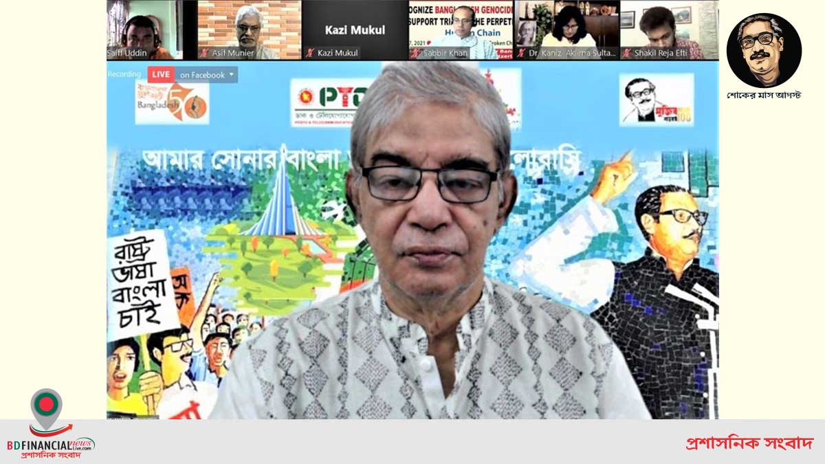 জঙ্গিবাদের বিরুদ্ধে আন্দোলন অনলাইনেও বিস্তৃত করতে হবে: মোস্তাফা জব্বার