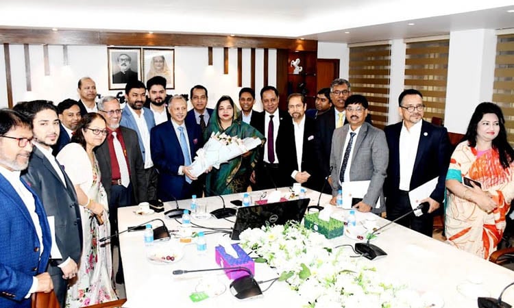শিল্প খাতের উন্নয়নে করণীয় নির্ধারণে এফবিসিসিআই ও শিল্প মন্ত্রণালয়ের বৈঠক