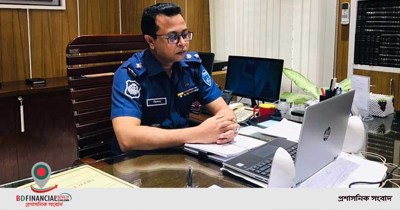 চাঁদপুর জেলা পুলিশের মাসিক অপরাধ সভা