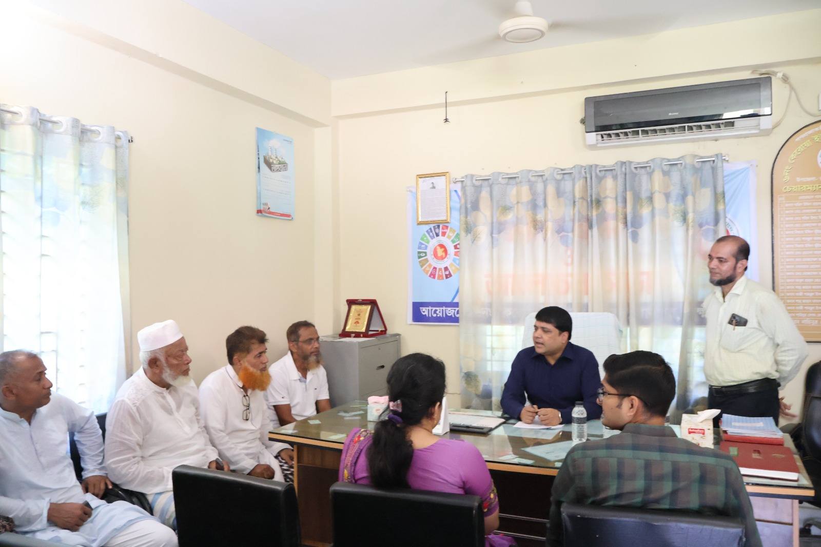 লক্ষ্মীপুর জেলা প্রশাসকের রায়পুর উপজেলা পরিদর্শন