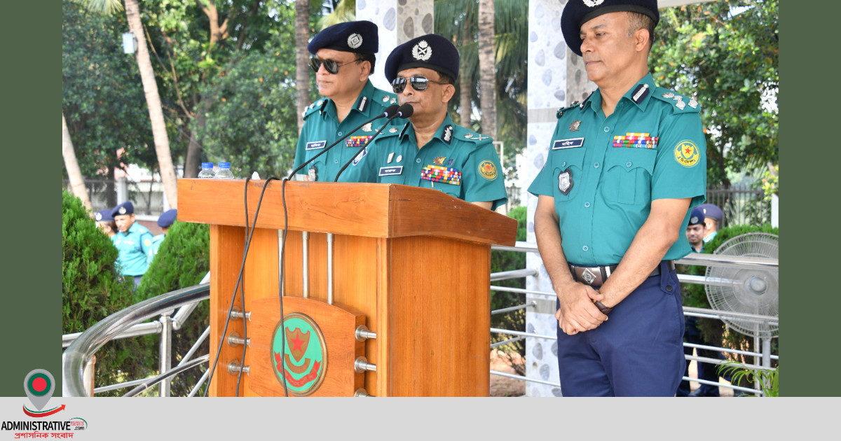 যেকোনো পরিস্থিতিতে মাথা ঠান্ডা রেখে দায়িত্ব পালন করতে হবে- ডিএমপি কমিশনার