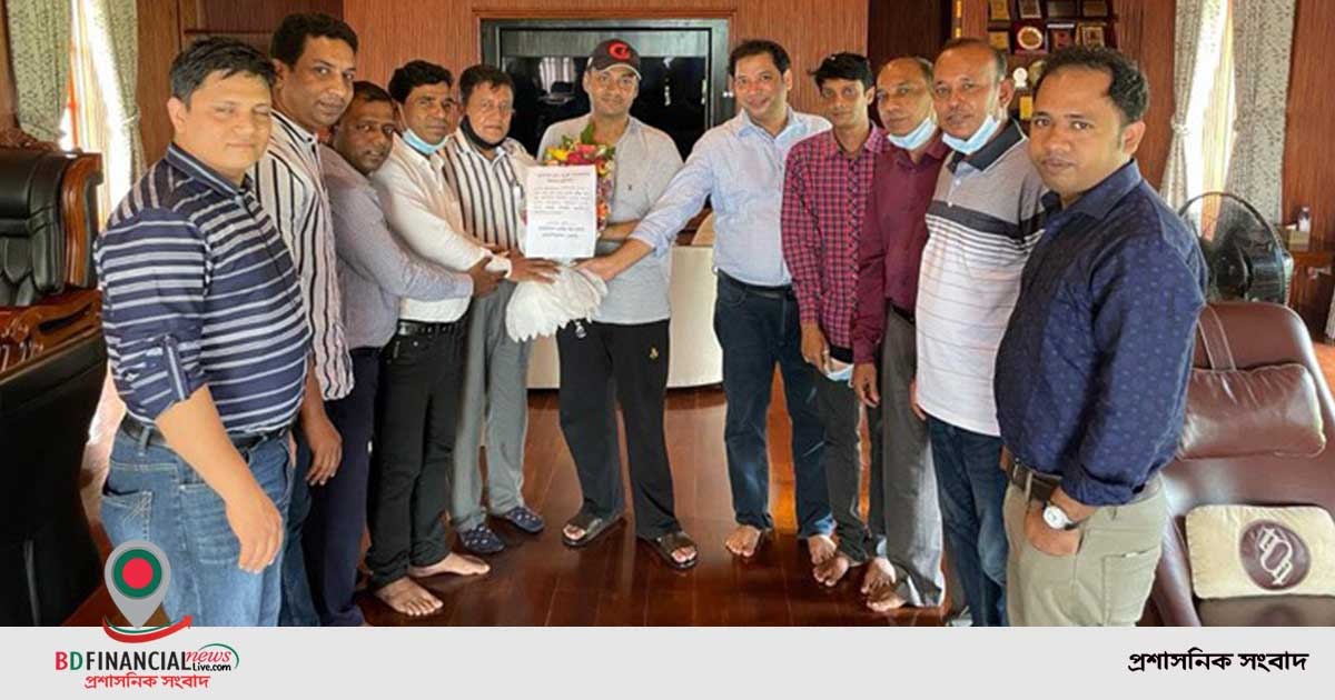 শেখ রাসেল ক্রীড়া চক্রের নবনির্বাচিত  চেয়ারম্যান সায়েম সোবহান আনভীরকে ক্র্যাবের শুভেচ্ছা