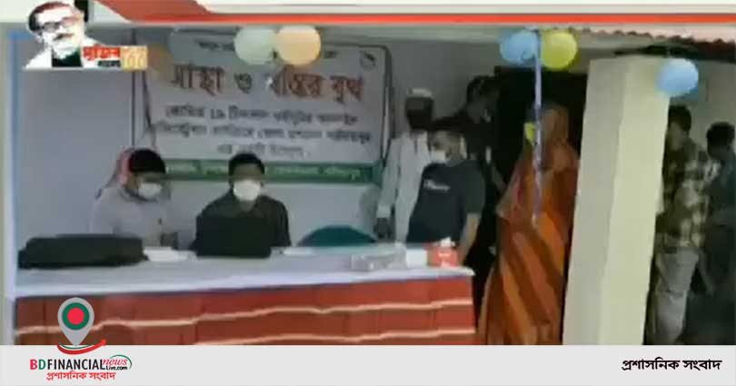 পিরোজপুর পুলিশ সুপারের চেকপোস্ট তদারকি