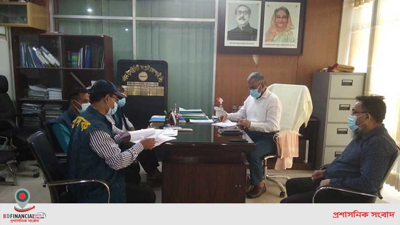 নেসকো বিদ্যুৎ ভবন রাজশাহীতে দুদকের অভিযান পরিচালনা