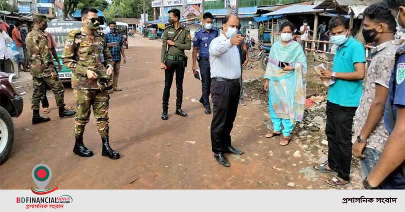 করোনার সংক্রমণ প্রতিরোধে জুড়ী উপজেলা প্রশাসন এর উদ্যোগে অভিযান পরিচালনা